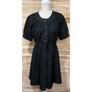 Banana‎ Republic Buttoned Babydoll Shirtdress sz